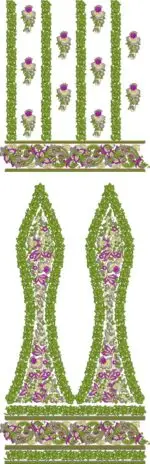 ED-BDS003 is a large-scale, multi-color embroidery design with a detailed production worksheet. The ED-BDS003 design, titled "4", contains a total of 278,498 stitches and uses 4 colors in its colorway.