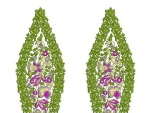 ED-BDS003 is a large-scale, multi-color embroidery design with a detailed production worksheet. The ED-BDS003 design, titled "4", contains a total of 278,498 stitches and uses 4 colors in its colorway.