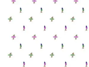 Multi-color embroidery design