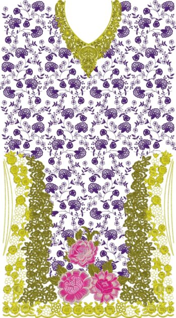 EDGD P03 – Embroidery design with 331,513 stitches and 6 colors