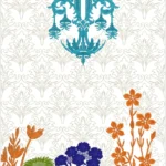 Wilcom EmbroideryStudio production worksheet for Pakistani dress front panel design (code EDGD P11). The symmetrical layout features a vibrant turquoise chandelier-like neckline motif with intricate floral drops hanging from the top center, transitioning downward to a lush multicolored floral garden border in shades of orange, pink, blue, green, purple, and yellow against a pale cream background. Includes 502,426 stitches, 29 color changes, dimensions of 1121.9 mm height by 555.2 mm width, and Tajima format.